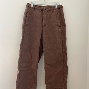 Old Navy Light Brown Wide Leg Pants